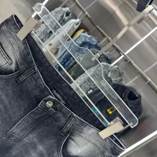 Replica Chrome Hearts Jeans For Men #1454640 $48.00 USD for Wholesale