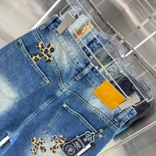 Replica Chrome Hearts Jeans For Men #1454643 $48.00 USD for Wholesale