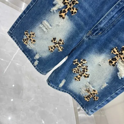 Replica Chrome Hearts Jeans For Men #1454643 $48.00 USD for Wholesale