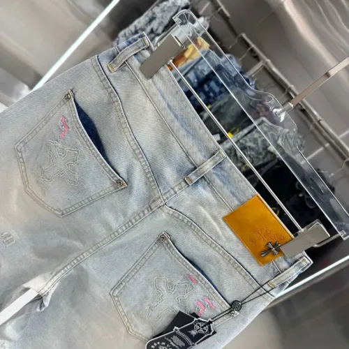Replica Chrome Hearts Jeans For Men #1454650 $48.00 USD for Wholesale