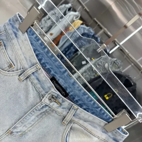 Replica Chrome Hearts Jeans For Men #1454650 $48.00 USD for Wholesale