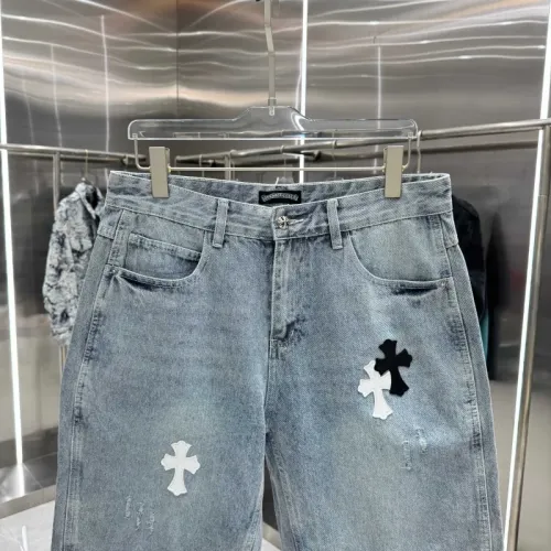 Replica Chrome Hearts Jeans For Men #1454658 $42.00 USD for Wholesale
