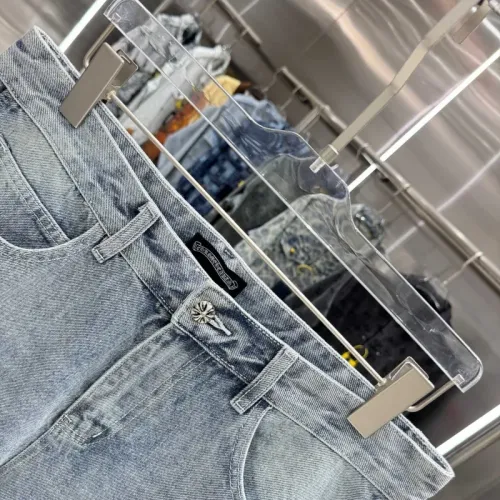 Replica Chrome Hearts Jeans For Men #1454660 $42.00 USD for Wholesale