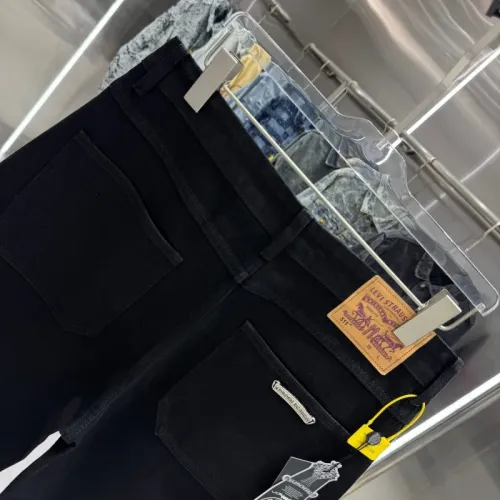Replica Chrome Hearts Jeans For Men #1454665 $42.00 USD for Wholesale