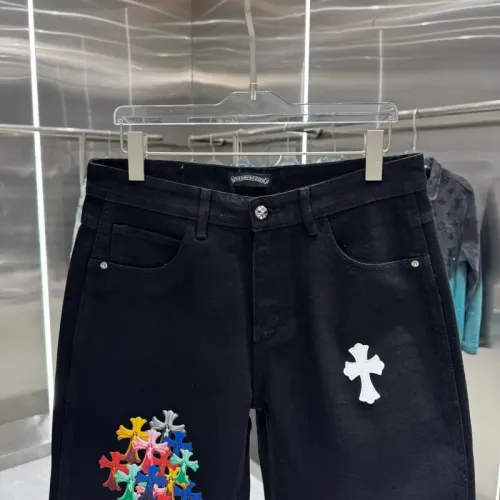 Replica Chrome Hearts Jeans For Men #1454665 $42.00 USD for Wholesale