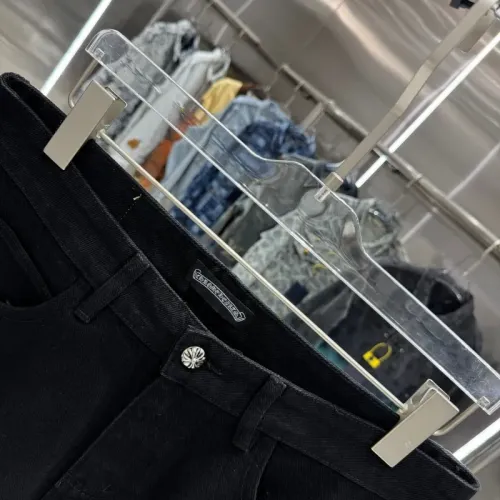 Replica Chrome Hearts Jeans For Men #1454665 $42.00 USD for Wholesale
