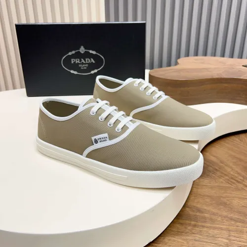 Wholesale Prada Casual Shoes For Men #1454668 $105.00 USD, Wholesale Quality Replica Prada Casual Shoes