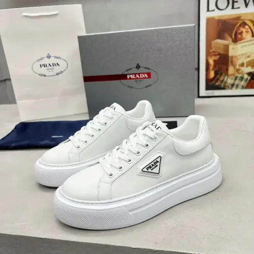 Wholesale Prada Casual Shoes For Men #1454731 $100.00 USD, Wholesale Quality Replica Prada Casual Shoes