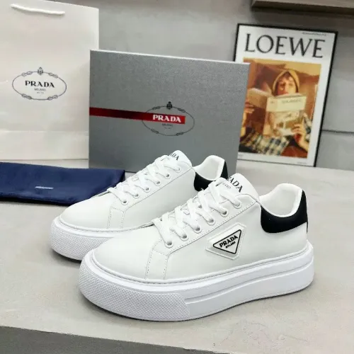 Wholesale Prada Casual Shoes For Men #1454737 $100.00 USD, Wholesale Quality Replica Prada Casual Shoes