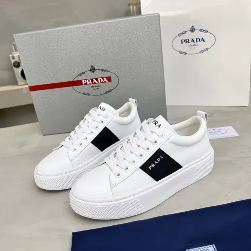 Wholesale Prada Casual Shoes For Women #1454748 $98.00 USD, Wholesale Quality Replica Prada Casual Shoes