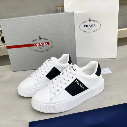 Wholesale Prada Casual Shoes For Men #1454757 $98.00 USD, Wholesale Quality Replica Prada Casual Shoes