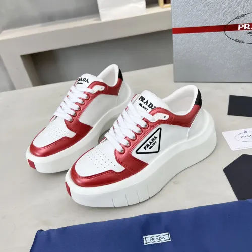 Wholesale Prada Casual Shoes For Women #1454778 $100.00 USD, Wholesale Quality Replica Prada Casual Shoes