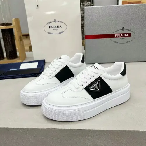 Wholesale Prada Casual Shoes For Women #1454784 $100.00 USD, Wholesale Quality Replica Prada Casual Shoes