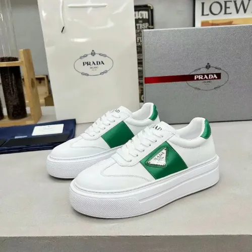 Wholesale Prada Casual Shoes For Men #1454785 $100.00 USD, Wholesale Quality Replica Prada Casual Shoes