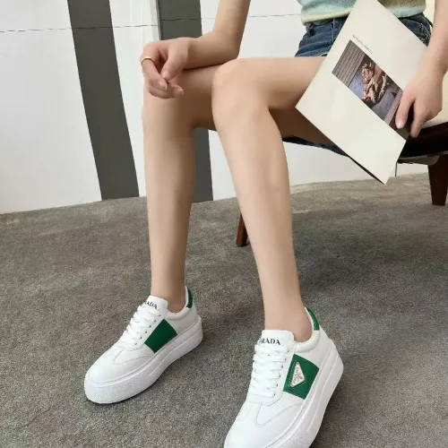 Replica Prada Casual Shoes For Women #1454786 $100.00 USD for Wholesale