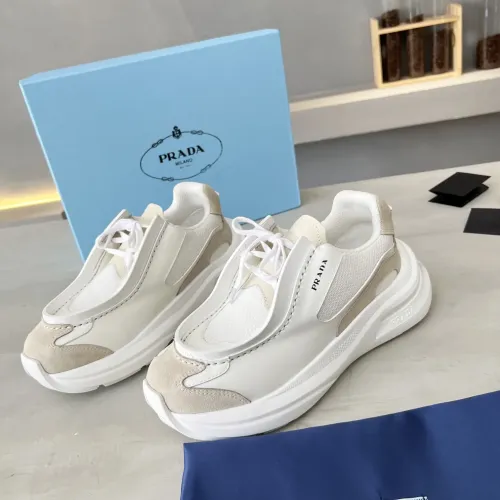 Wholesale Prada Casual Shoes For Men #1454790 $108.00 USD, Wholesale Quality Replica Prada Casual Shoes