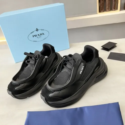 Wholesale Prada Casual Shoes For Men #1454794 $108.00 USD, Wholesale Quality Replica Prada Casual Shoes