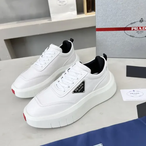 Wholesale Prada Casual Shoes For Women #1454796 $105.00 USD, Wholesale Quality Replica Prada Casual Shoes