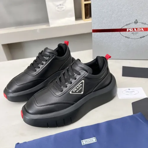 Wholesale Prada Casual Shoes For Men #1454797 $105.00 USD, Wholesale Quality Replica Prada Casual Shoes