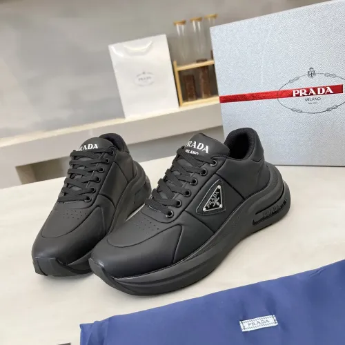 Wholesale Prada Casual Shoes For Men #1454802 $118.00 USD, Wholesale Quality Replica Prada Casual Shoes