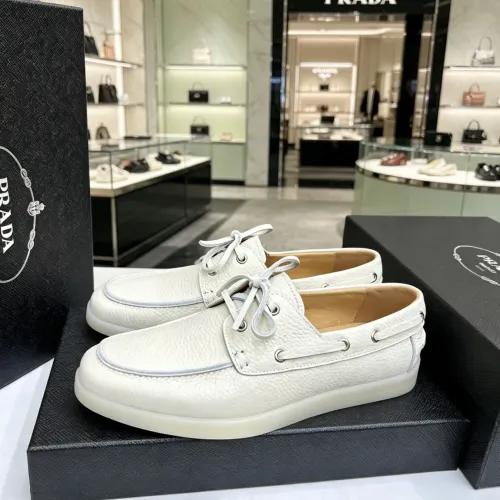 Wholesale Prada Casual Shoes For Men #1454803 $105.00 USD, Wholesale Quality Replica Prada Casual Shoes