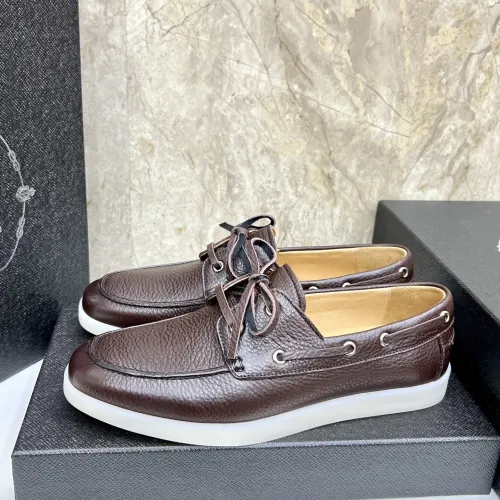 Wholesale Prada Casual Shoes For Men #1454804 $105.00 USD, Wholesale Quality Replica Prada Casual Shoes