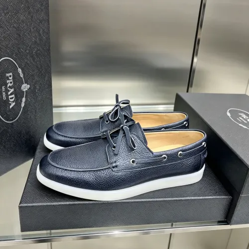 Wholesale Prada Casual Shoes For Men #1454805 $105.00 USD, Wholesale Quality Replica Prada Casual Shoes