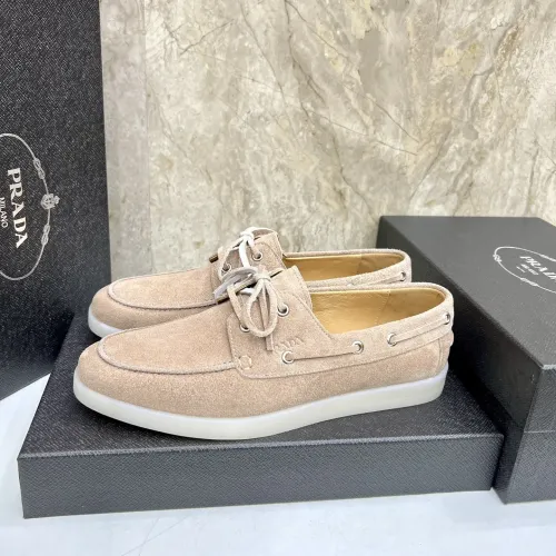 Wholesale Prada Casual Shoes For Men #1454807 $105.00 USD, Wholesale Quality Replica Prada Casual Shoes
