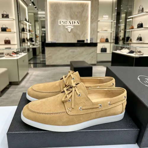 Wholesale Prada Casual Shoes For Men #1454808 $105.00 USD, Wholesale Quality Replica Prada Casual Shoes