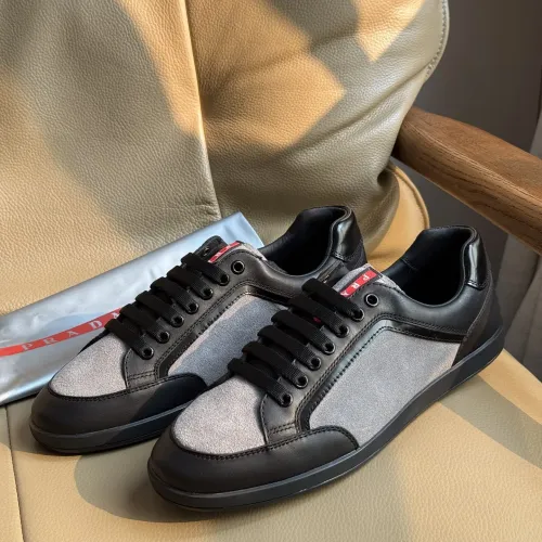 Wholesale Prada Casual Shoes For Men #1454811 $140.00 USD, Wholesale Quality Replica Prada Casual Shoes
