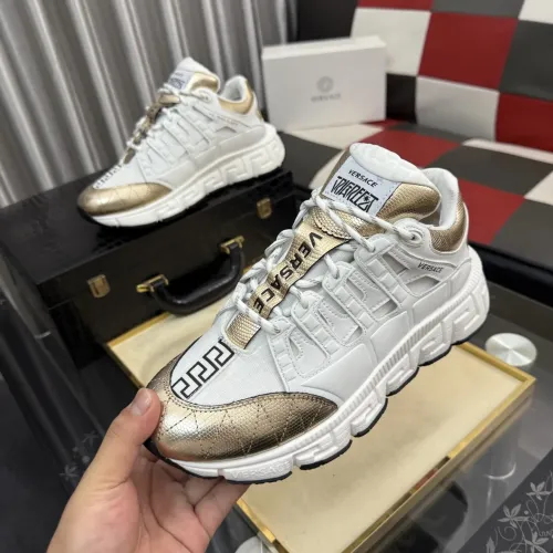 Wholesale Versace Casual Shoes For Men #1454880 $105.00 USD, Wholesale Quality Replica Versace Casual Shoes