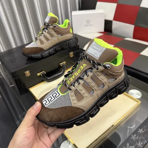 Wholesale Versace Casual Shoes For Men #1454882 $105.00 USD, Wholesale Quality Replica Versace Casual Shoes