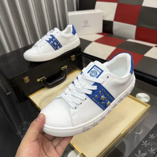 Wholesale Versace Casual Shoes For Men #1454887 $82.00 USD, Wholesale Quality Replica Versace Casual Shoes
