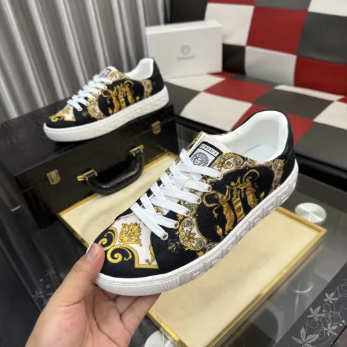 Wholesale Versace Casual Shoes For Men #1454889 $76.00 USD, Wholesale Quality Replica Versace Casual Shoes