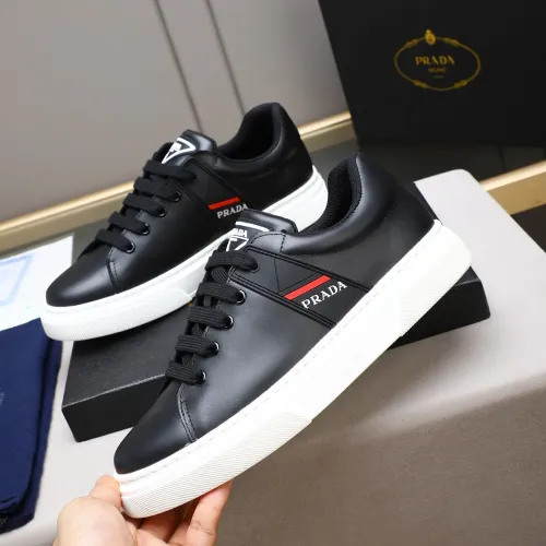 Replica Prada Casual Shoes For Men #1454896 $85.00 USD for Wholesale