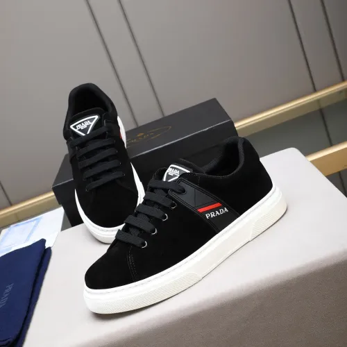 Wholesale Prada Casual Shoes For Men #1454897 $85.00 USD, Wholesale Quality Replica Prada Casual Shoes