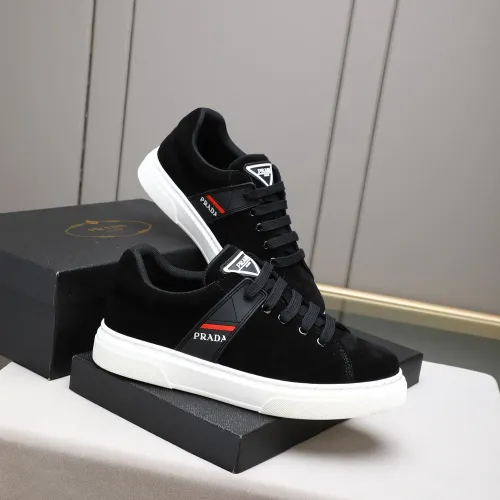Replica Prada Casual Shoes For Men #1454897 $85.00 USD for Wholesale
