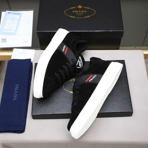 Replica Prada Casual Shoes For Men #1454897 $85.00 USD for Wholesale