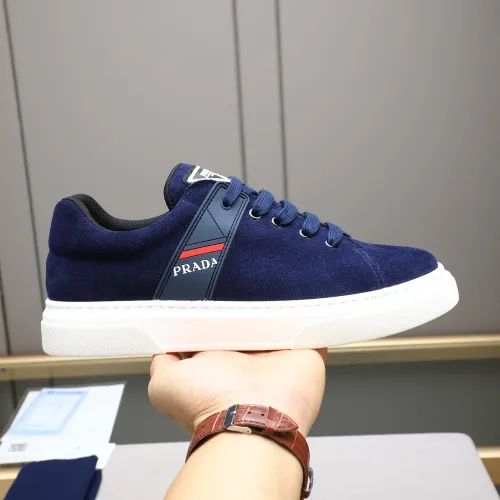 Replica Prada Casual Shoes For Men #1454898 $85.00 USD for Wholesale