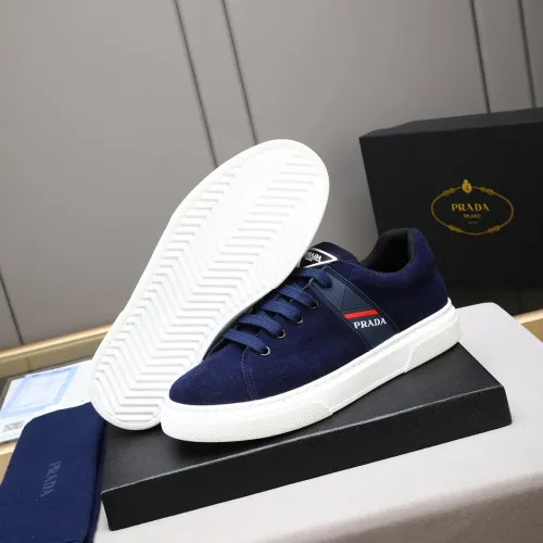 Replica Prada Casual Shoes For Men #1454898 $85.00 USD for Wholesale