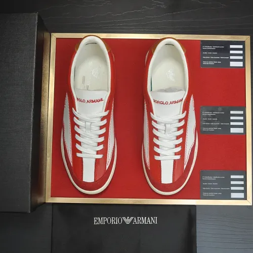 Replica Armani Casual Shoes For Men #1454899 $88.00 USD for Wholesale