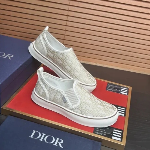 Replica Christian Dior Casual Shoes For Men #1454902 $98.00 USD for Wholesale