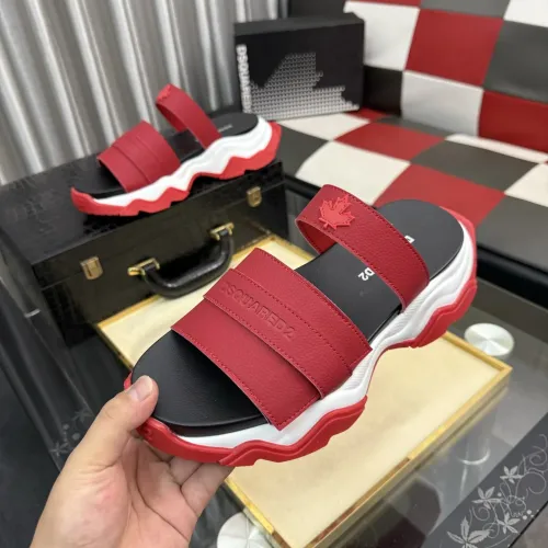 Wholesale Dsquared Sandal For Men #1454921 $76.00 USD, Wholesale Quality Replica Dsquared Sandal