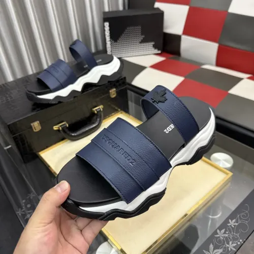 Wholesale Dsquared Sandal For Men #1454922 $76.00 USD, Wholesale Quality Replica Dsquared Sandal