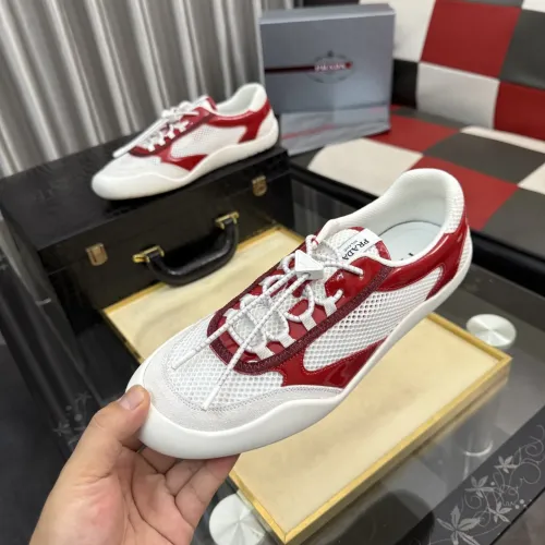 Wholesale Prada Casual Shoes For Men #1454925 $96.00 USD, Wholesale Quality Replica Prada Casual Shoes