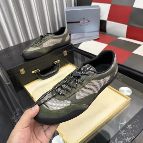 Wholesale Prada Casual Shoes For Men #1454929 $96.00 USD, Wholesale Quality Replica Prada Casual Shoes