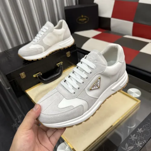 Wholesale Prada Casual Shoes For Men #1454940 $80.00 USD, Wholesale Quality Replica Prada Casual Shoes