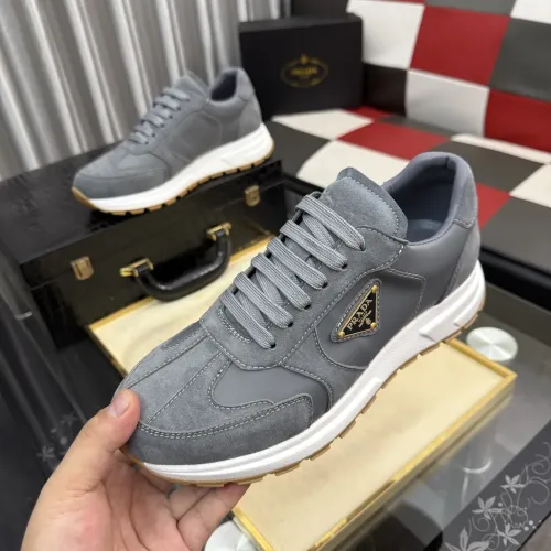 Wholesale Prada Casual Shoes For Men #1454943 $80.00 USD, Wholesale Quality Replica Prada Casual Shoes