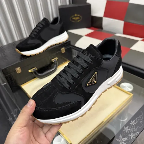 Wholesale Prada Casual Shoes For Men #1454944 $80.00 USD, Wholesale Quality Replica Prada Casual Shoes