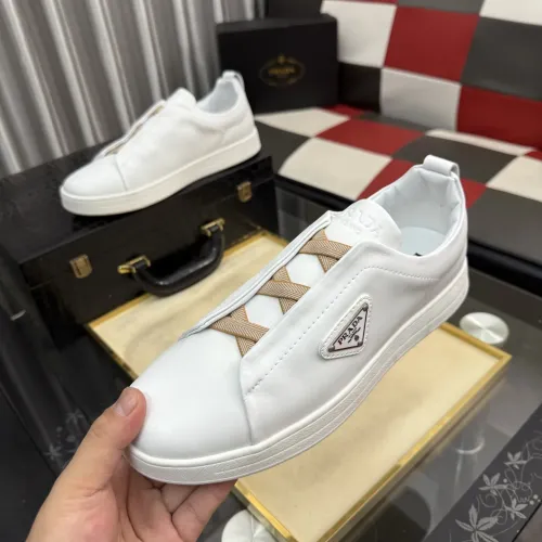 Wholesale Prada Casual Shoes For Men #1454948 $85.00 USD, Wholesale Quality Replica Prada Casual Shoes